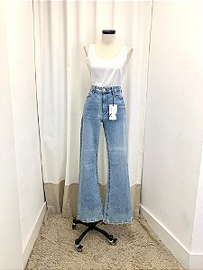 ZARA Calça jeans azul claro 34