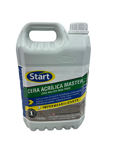 Cera Acrílica Impermeabilizante Master Start 5L - Alta Resistência e Brilho