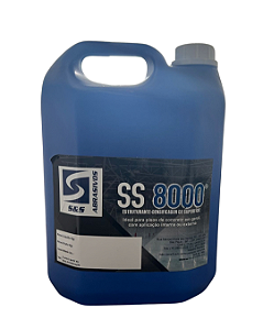 SS 8000 S&S Abrasivos - Densificador Endurecedor de Concreto 5L - Estruturante Superfície Piso Interno Externo