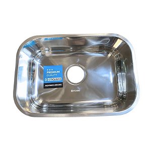 CUBA DE AÇO INOX 201-0994- 470X315X170MM POLIDA MODELO N°1