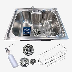 CUBA GOURMET AÇO INOX 201 PREMIUM -0957-500X400X200MM