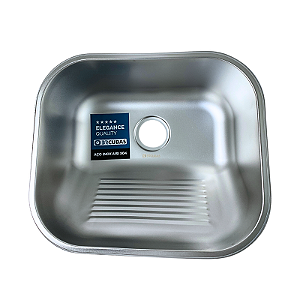 TANQUE DE AÇO INOX 304-0976- 340X400X190MM ESPESSURA 0,8MM ACABAMENTO ACETINADO