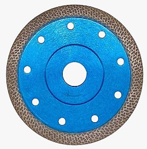 DISCO DIAMANTADO 115X20X1.2X10MM TURBO FINO REFORCO AZUL