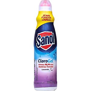 Limpador Desinfetante Clorogel Sanol Lavanda - 700ml