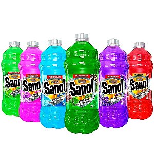 Desinfetante Sanol 2L – Proteção Completa e Perfume Prolongado para Sua Casa