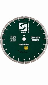 Disco de Corte Diamantado Pemium 350mm p/ concreto/asfalto