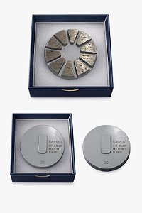 Inserto Diamantado Redilock 3" 10 Segmentos Média Dureza (MED)