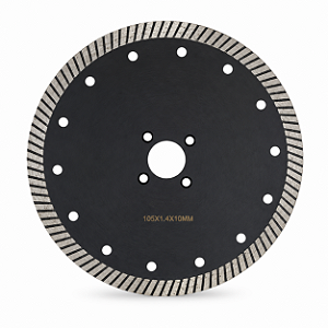 DISCO DE CORTE DIAMANTADO TURBO PARA CONCRETO E GRANITO 180x10mm Black Pro