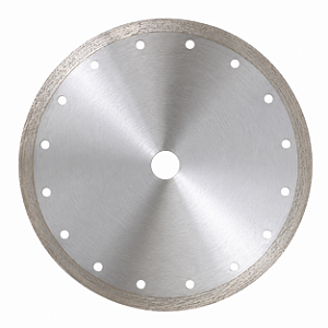 DISCO DE CORTE DIAMANTADO CONTINUO LISO PARA PORCELANATO E CERAMICA 230x10mm
