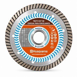 DISCO DE CORTE DIAMANTADO PARA PORCLANATO ORIGINAL HUSQVARNA 110mm Tacti-Cut S6