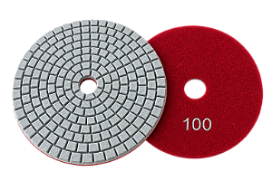 LIXA DIAMANTADA FLEXIVEL 125MM ECO BRANCA