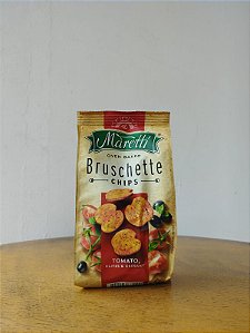 Bruschette Chips - Tomato, Olives e Oregano