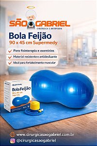 Bola Feijão 90 x 45 cm Supermedy