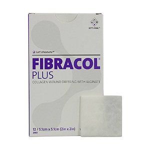 Curativo Fibracol Plus Colágeno E Alginato 10.2×11.1 - Unid.