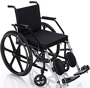 Cadeira de rodas com elevação das pernas Prolife até 130 Kg
