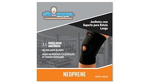 Joelheira com Suporte para Rótula  - Longa