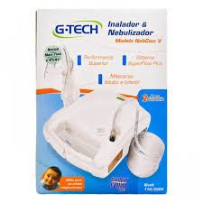 Inalador e Nebulizador Compacto Bivolt Nebcom G-Tech