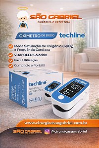 Oxímetro De Pulso para Dedo techiline