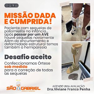 Órtese Sob Medida para Sequela de AVE