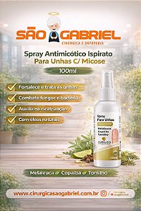 Spray Antimicótico Ispirato Para Unhas C/ Micose 100ml