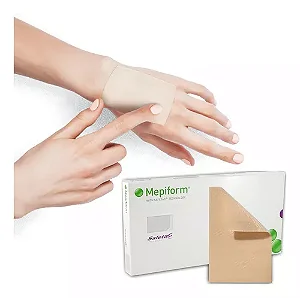 Curativo De Silicone Mepiform 10 x 18cm 01 unidade