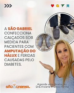 Calçado Sob Medida Amputação do Hálux