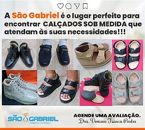 Calçado Sob Medida Para pés Congenitos