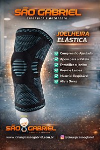 Joelheira Elastica Pad de Silicone Tovcare