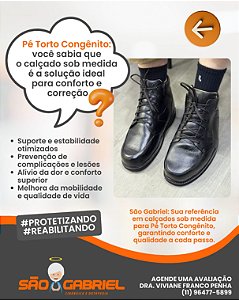 Calçado Sob Medida para Pé Congênito