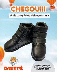 Tênis Ortopédica Infantil Rígido para TEA Lucca