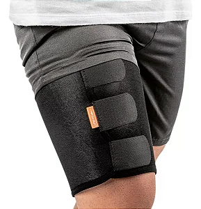 Coxal Ajustável Com 3 Fechos Aderente Preto OR45 Hidrolight