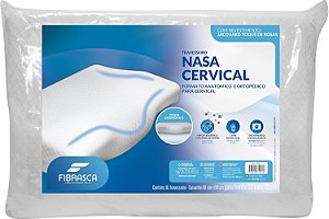 Travesseiro Nasa Ortopédico Cervical Fibrasca