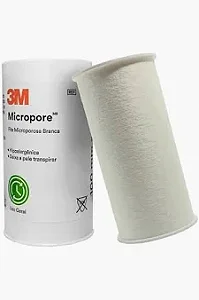 Fita Microporosa Branca 3M 10cm x 10m
