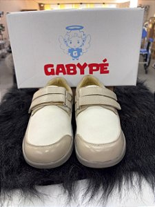 Calçado terapêutico - diabeticos Adulto Gabypé Marfim