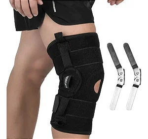 Joelheira Ortopédica Articulada Dobradiça Mercur