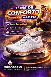 Tenis Feminino Branco Gaspea 4841700 Actvitta