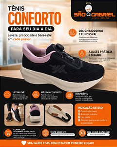 Tênis Feminino Preto 4849309 Actvitta