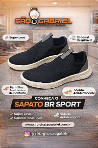Tenis Masculino Preto BR sport 60011203 Actvitta