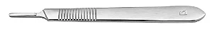 Cabo de Bisturi Inox 14cm Nº3
