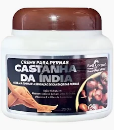 Creme De Massagem Castanha Da Índia Para As Pernas Fragrância Neutra