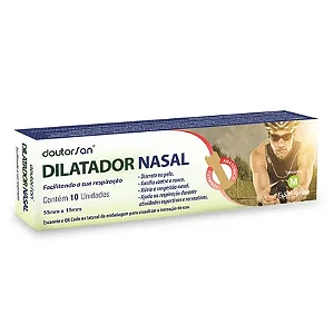 Dilatador Nasal DoutorSan Tamanho G 10 Unidades