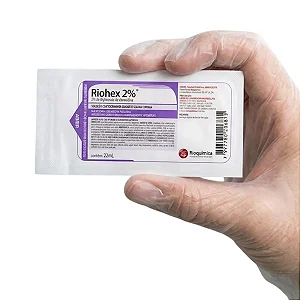 Escova para Limpeza com Clorexidina 2% Riohex RIOQUÍMICA