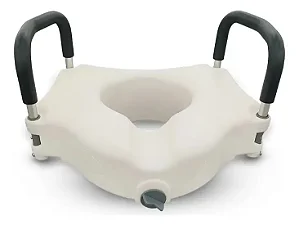 Assento Sanitário Elevado Com Apoio 12 Cm Longevitech