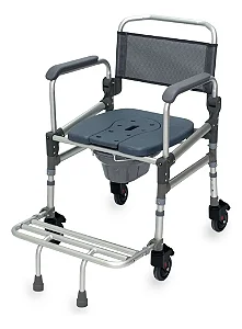 Cadeira Banho Alumínio Premium Max 150 - Sc106 Hidrolight