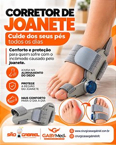 Corretivo de Joanete articulado Gabymed 01unid.