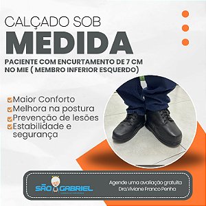 Calçado Sob Medida para Encurtamento