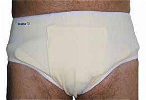 Cueca para Hérnia Inguinal Dupla