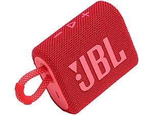 Caixa de Som Bluetooth JBL GO 3 Vermelho