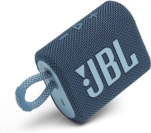 Caixa de som Bluetooth JBL GO 3 Azul