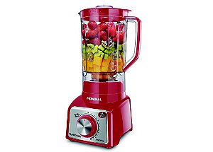 Liquidificador Turbo Inox Mondial L-1000 RI Vermelho 110v